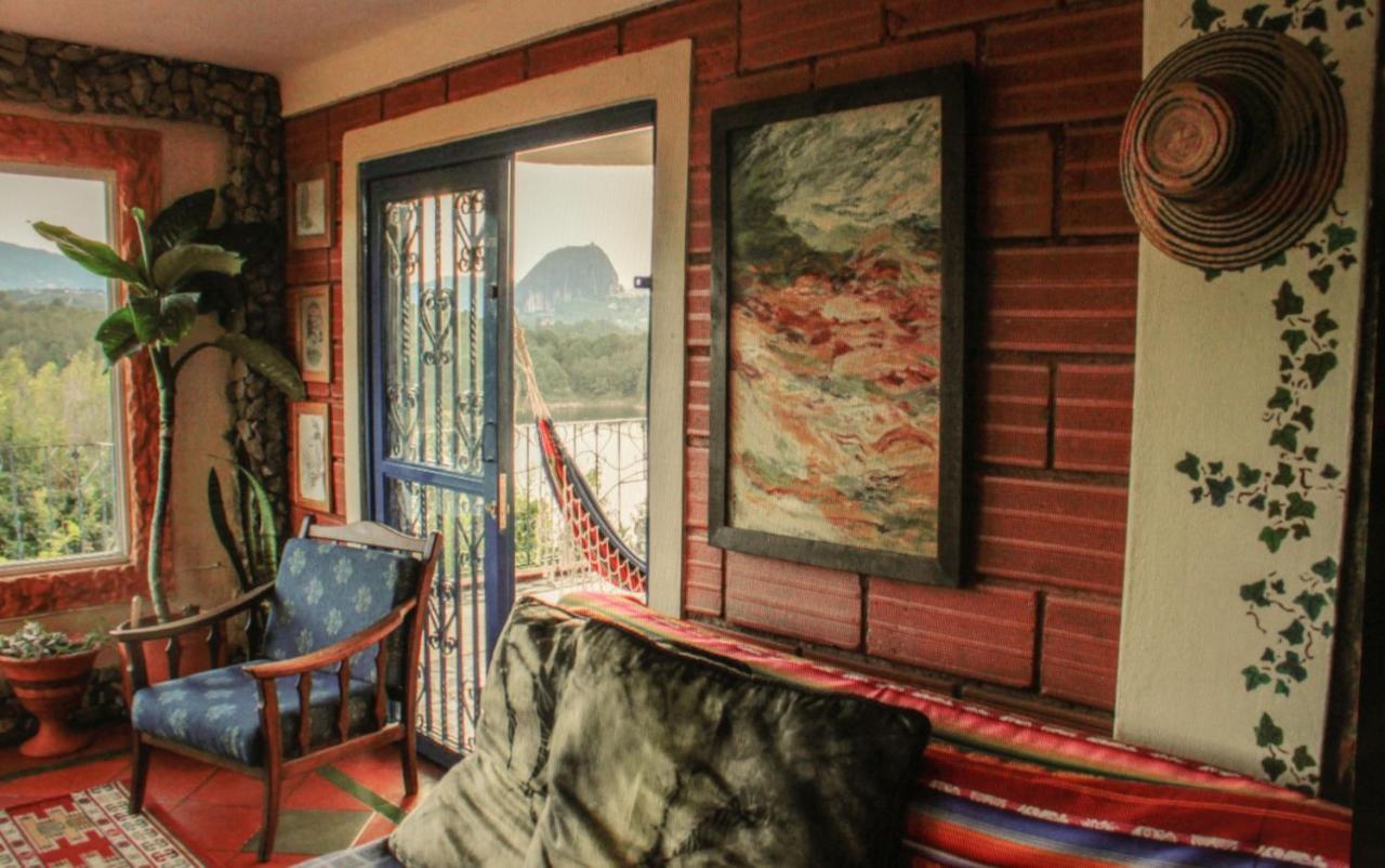 Casa Encuentro Ecolodge, Outdoor Gym And Yoga Guatape Exterior photo