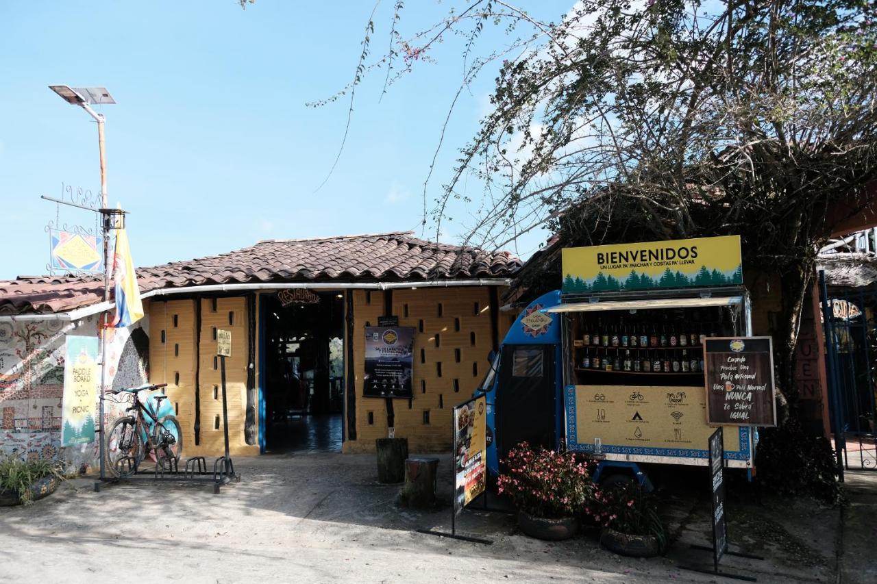 Casa Encuentro Ecolodge, Outdoor Gym And Yoga Guatape Exterior photo