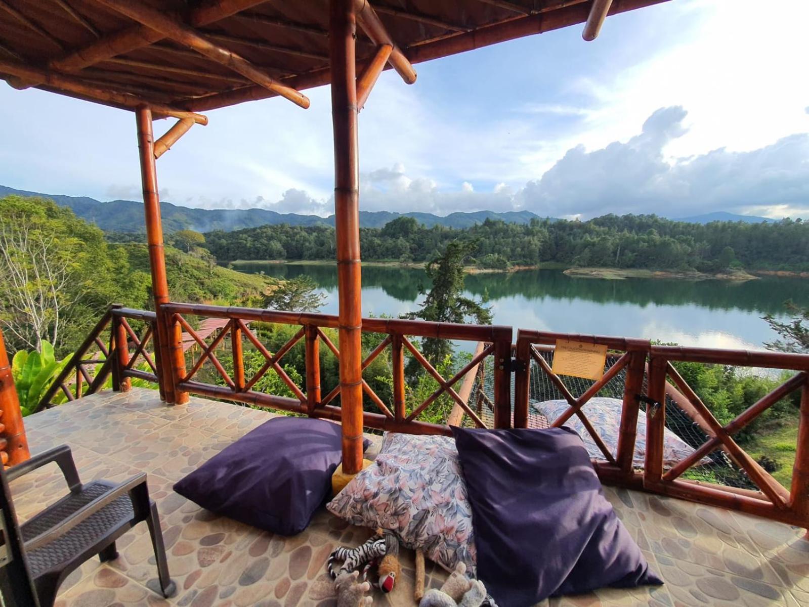 Casa Encuentro Ecolodge, Outdoor Gym And Yoga Guatape Exterior photo